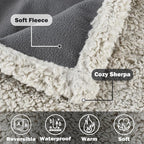 Kritter Planet Waterproof Dog Blanket, Reversible Water Proof Pet Blanket - Image 5