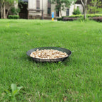 2pcs Metal Round Bird Feeders Tray, Wild Birds Seed Feeder, Mesh Tray Outdoor - Image 5