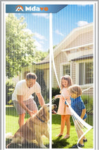 Magnetic Screen Door，Screen Door Mesh，Keep Bugs Out, Heavy-Duty Mesh Curtain by Welcometobuy