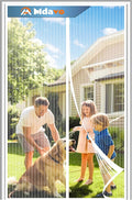 Magnetic Screen Door, Self Sealing Magnets, Easy Install Screen Doors by Welcometobuy