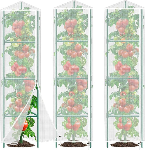 3 Pack Garden Bird Netting Plant Cover by POILKMNI