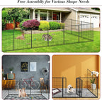 Dog Playpen 32 inch 20 Panels Indoor Outdoor Dog Pen - Image 8