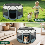 Love's cabin Pet Puppy Dog Playpen, Medium Dog Tent Crates Cage Indoor/Outdoor - Image 7