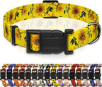 Dog Collar, Floral Puppy Collar by Seyezo