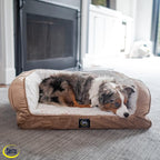 Serta Orthopedic Quilted Couch Dog Bed - Image 5