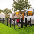 Yaheetech Dog Playpen Outdoor, 40 inch 32 Panels Dog Pen Indoor Heavy Duty - Image 2