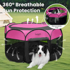 Love's cabin Pet Puppy Dog Playpen, Medium Dog Tent Crates Cage Indoor/Outdoor - Image 9