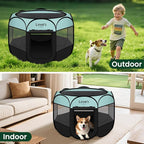 Love's cabin Pet Puppy Dog Playpen, Large Dog Tent Crates Cage Indoor/Outdoor - Image 7