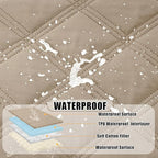Smiry Waterproof Dog Bed Cover Blanket 82x102, Soft Reversible Pet Blanket - Image 2
