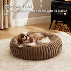 Bedsure ComfyFleece™ Donut Medium Dog Bed - Image 4