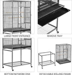Topeakmart 53.7-inch Bird Cage - Image 5