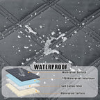 Smiry Waterproof Dog Bed Cover Blanket 30x70, Soft Reversible Pet Blanket - Image 2