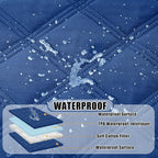 Smiry Waterproof Dog Bed Cover Blanket 30x53, Soft Reversible Pet Blanket - Image 2