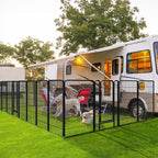 Yaheetech Dog Playpen Outdoor, 47 inch 12 Panels Dog Pen Indoor Heavy Duty - Image 2