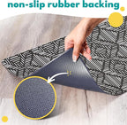 NALALAS Dog Mat for Food and Water, Cat Feeding Mat | Waterproof Dog Bowl Mat | - Image 3