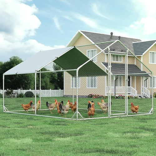 4ever2buy Large Metal Chicken Coop by 4ever2buy