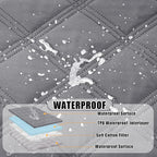 Smiry Waterproof Dog Bed Cover Blanket 68x82, Soft Reversible Pet Blanket - Image 2