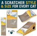 Our Pets Cosmic Cat Scratcher, North-American Grown Catnip Included, Reversible - Image 7