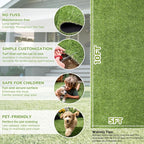 Artificial Grass Rug Indoor Outdoor, 5 x 10FT Fake Grass Turf - Image 4