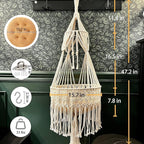 Macrame Cat Hammock - Image 4