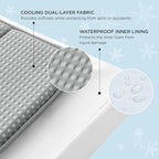 Bedsure Cooling Dog Bed for Medium Dogs - Image 3