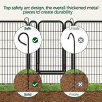 Yaheetech Dog Playpen Outdoor, 40 inch 32 Panels Dog Pen Indoor Heavy Duty - Image 7