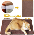 Cat Scratching Mat, 23.6 x 15.7inch Sisal Cat Scratchers - Image 4