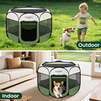Love's cabin Pet Puppy Dog Playpen, Medium Dog Tent Crates Cage Indoor/Outdoor - Image 7