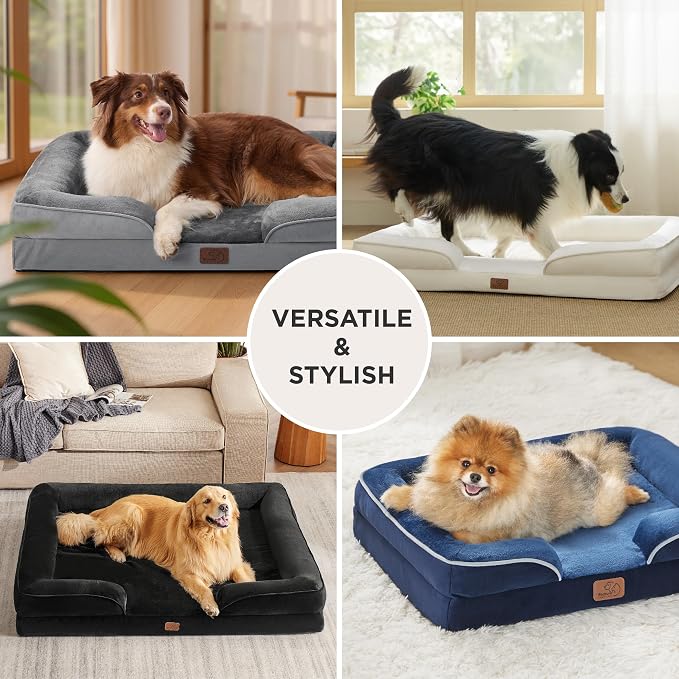 Bedsure Small Orthopedic Dog Bed - Image 9