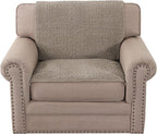 H.VERSAILTEX Plush Chenille Couch Armrest Cover 2 Packs Thick and Soft Sofa - Image 7
