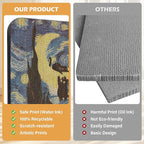 Art Cat Scratcher, Wall-Mountable Cat Scratching Board, Cat Wall Scratcher - Image 6