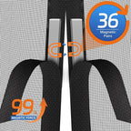 Magnetic Screen Door Upgraded PET Mesh Stronger Than Fiberglass and Polyester - Image 6