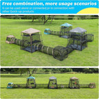 Extra Large catio Outdoor cat Enclosure, 3-in-1 Cat Tower Tent - Image 7