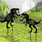 Dinosaur Metal Garden Stakes Yard Decor - Image 6