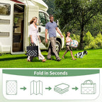 GENIMO Outdoor Rugs 3x5 Waterproof, Reversible Mats, Outdoor Area Rug, Plastic - Image 6