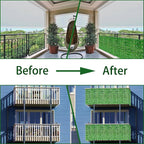 Artificial Ivy Privacy Fence Wall Screen: 72 X144 in UV-Anti Faux Greenery - Image 5