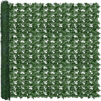 Artificial Ivy Privacy Fence Wall Screen, 60X120 in UV-Anti Faux Greenery by ODTORYHOME