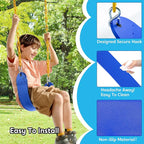 TURFEE 2 Pack Swing for Outdoor Swing Set, Swing Seat Replacement Kit - Image 4