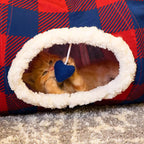 Plaid Tunnel Bed - Image 2