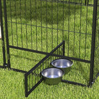 PawHut Outside Dog Kennel, Garden Playpen Fence Crate Enclosure Cage Rotating - Image 9